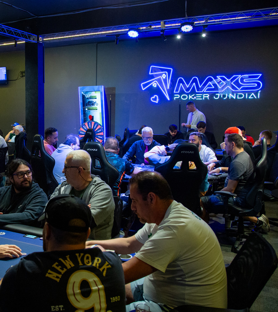 Venha conhecer o MaxS Poker Jundiaí